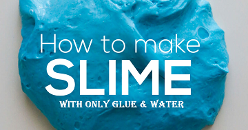 How-to-make-slime-with-only-glue-and-water-recipe-diy